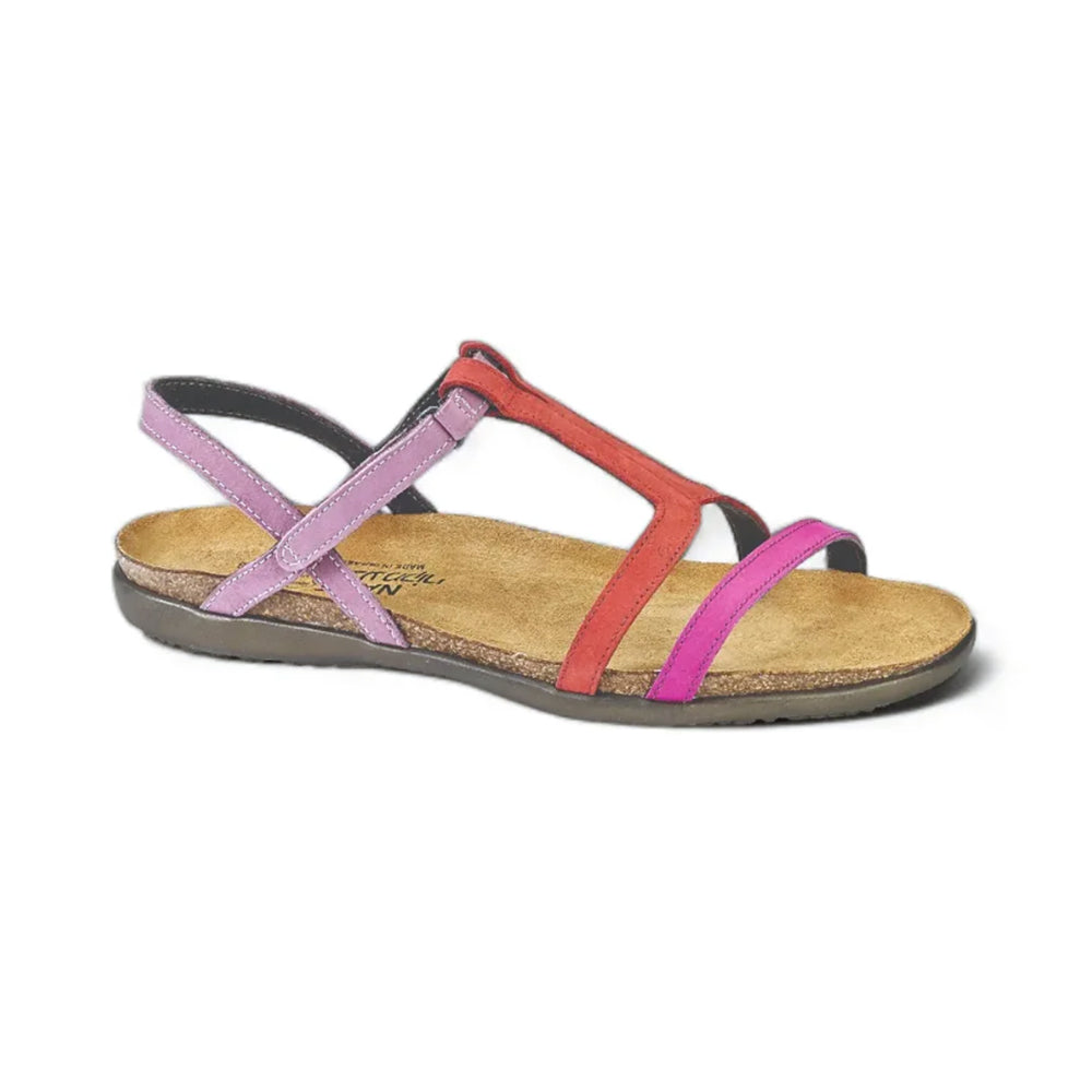 Judith T Strap Sandal (7349) - Women's Comfortable Summer Flat Sandals for Beach, Vacation & Casual Outings