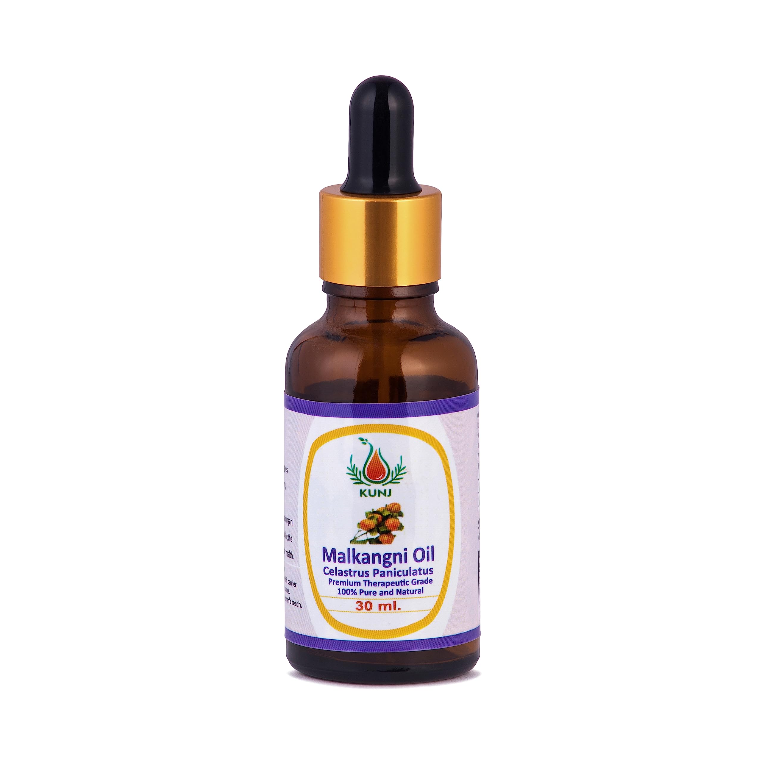 Pure & Natural Malkangani Oil - 30ml | Ayurvedic Herbal Remedy for Stress Relief, Joint Pain & Skin Care | Perfect for Aromatherapy & Massage
