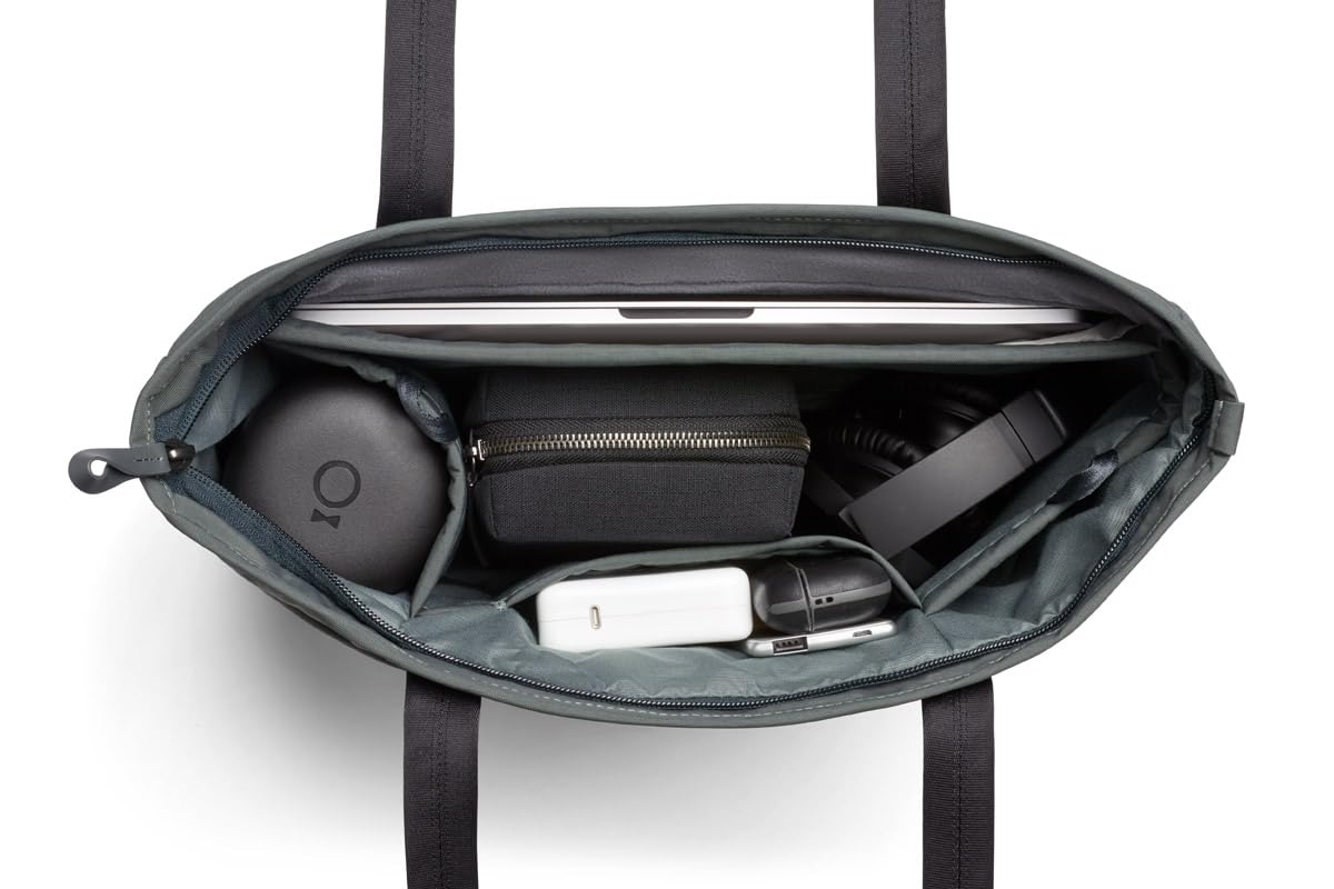 Bellroy Tokyo Tote Compact - Lightweight 12L Laptop Tote Bag for Women & Men, Water-Resistant Work Bag with Padded Laptop Sleeve (Fits 13