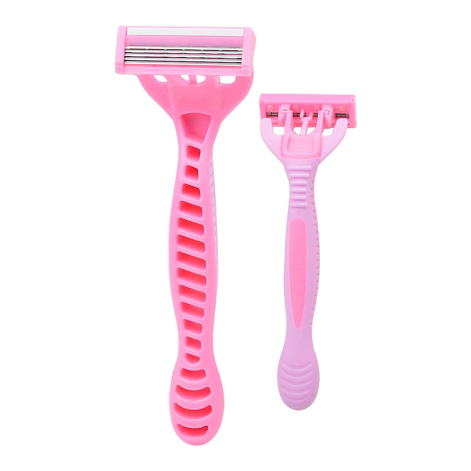 Premium Women's 5-Blade Disposable Razor for Smooth Shaving - Bikini Line, Armpit & Leg Hair Removal - Sharp Hollow Head Design for Precise Trimming - Ideal for Travel, Gym & Home Use
