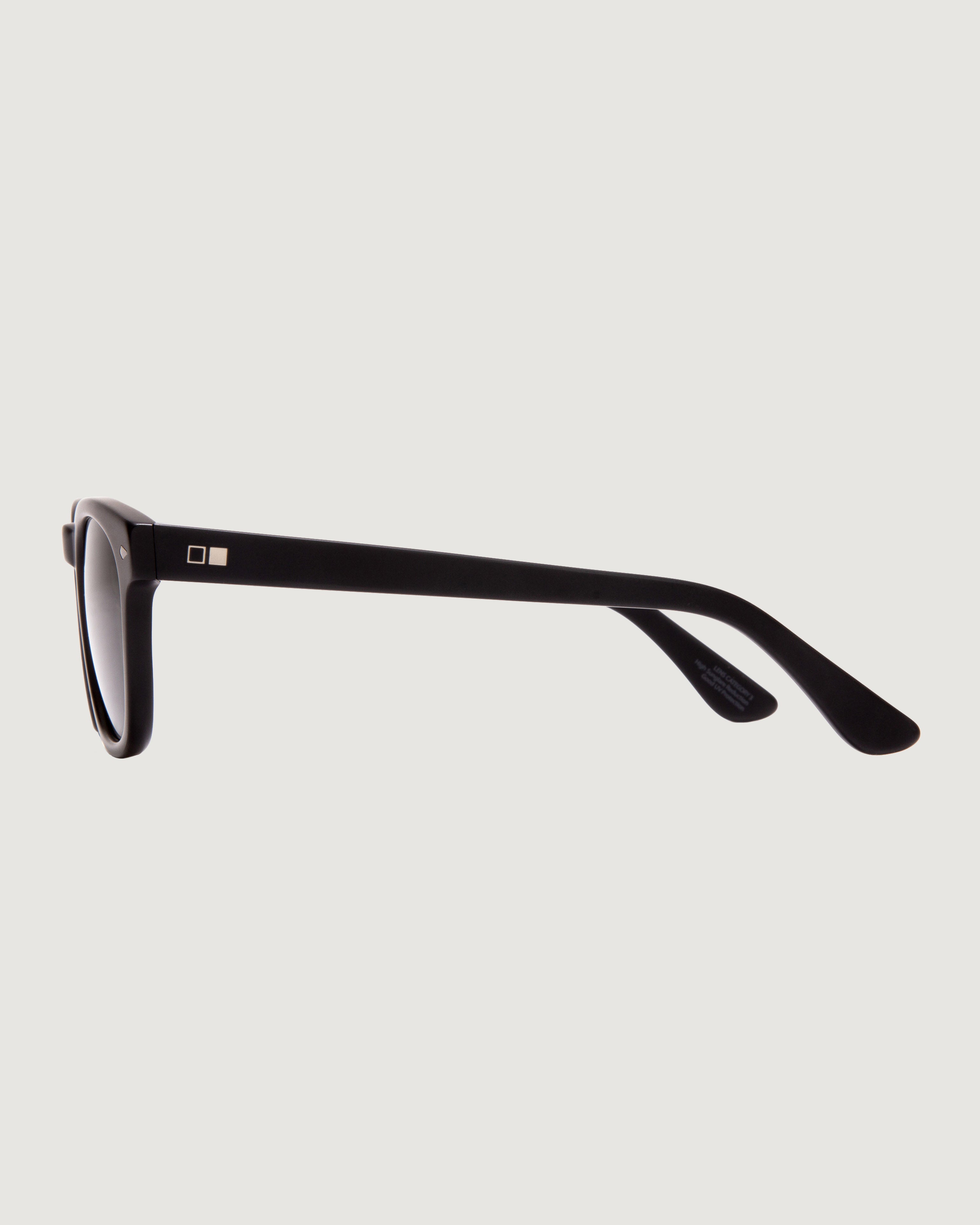 OTIS Summer of 67 X Sunglasses - Eco-Friendly Black/Grey Polarized Vintage Style - Perfect for Beach, Driving & Outdoor Activities