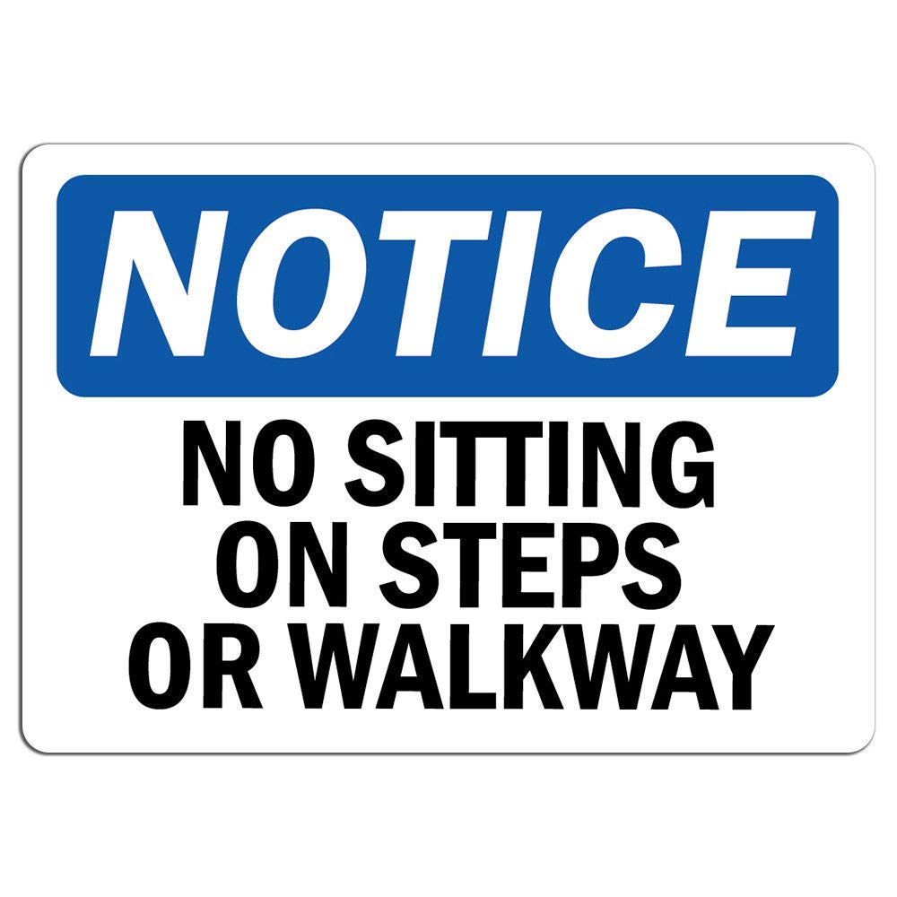 Vinyl Safety & Warning Stickers Bundle - 3 Pack (3.5