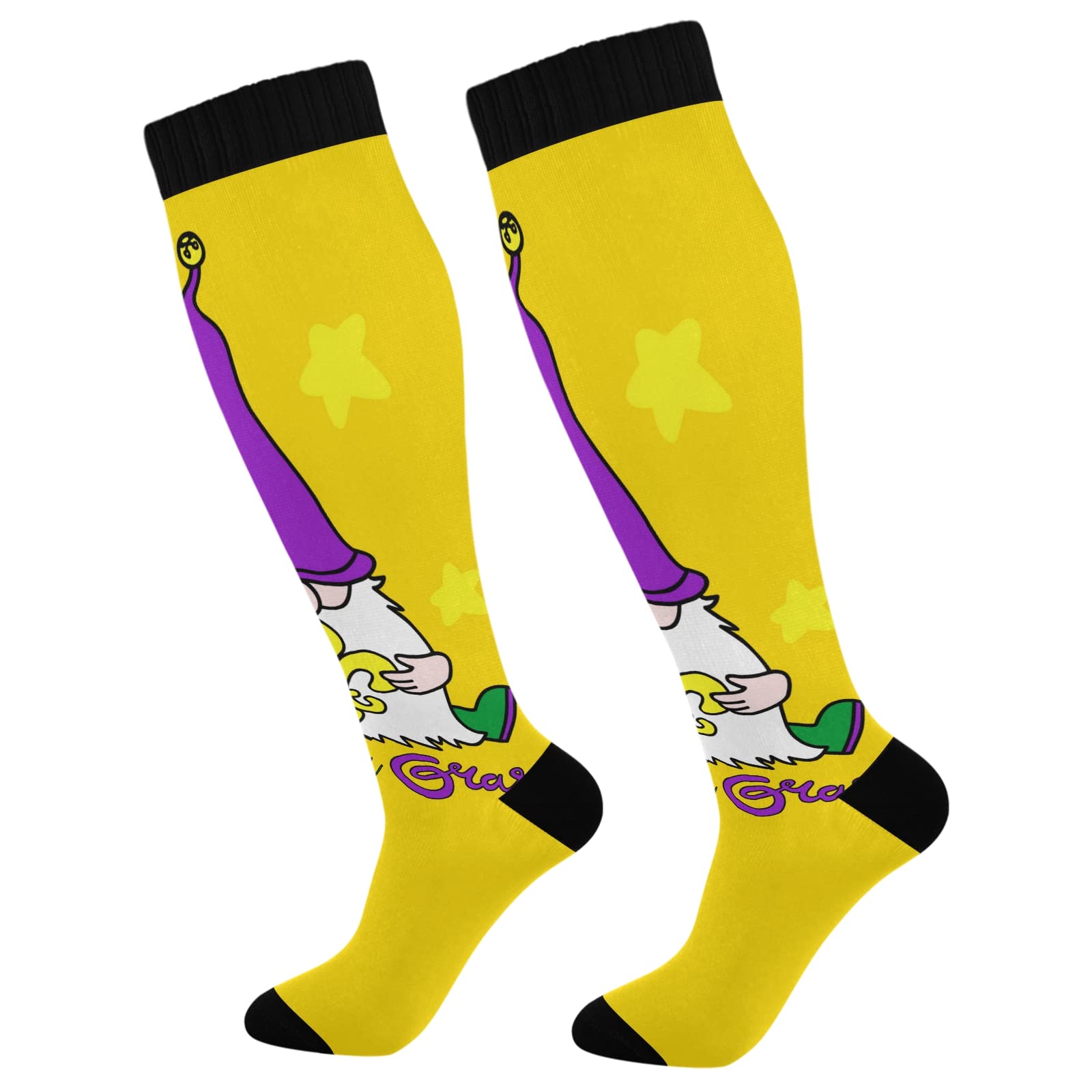 Fisyme Compression Socks for Women & Men - Warm, Comfortable Athletic Crew Socks for Running, Hiking, Cycling - Perfect for Workouts, Sports & Outdoor Activities