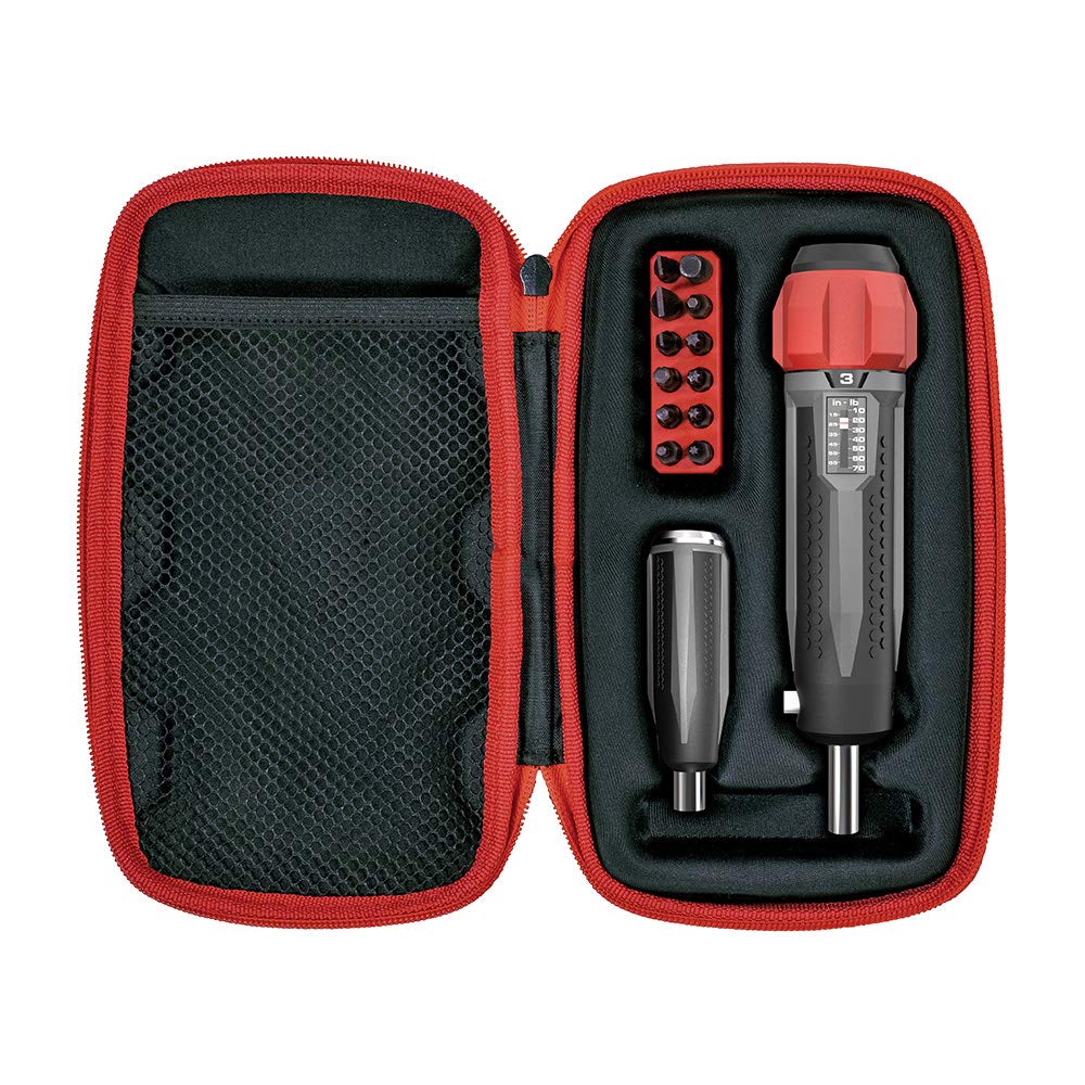 Real Avid Gunsmithing Torque Wrench Kit - All-in-One Torque Driver Tool with Screwdriver Bit Set & Precise 1 Inch/Pound Settings for Scope Mounting | Premium Gunsmith Kit for Rifle, Pistol & Firearm Maintenance | Perfect for Hunting, Shooting Range & Gunsmithing Projects