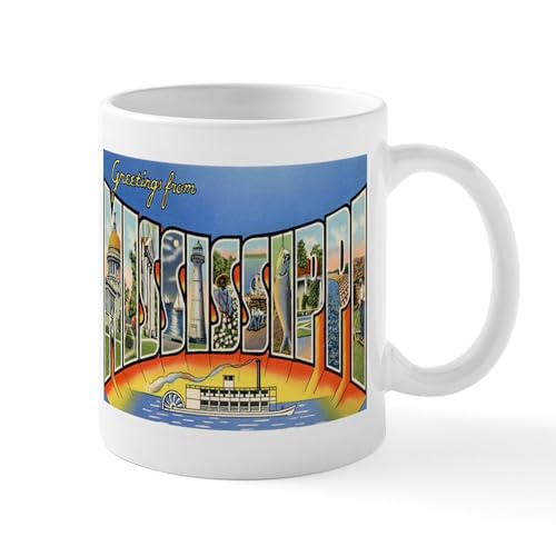 White - Mississippi MS Mug