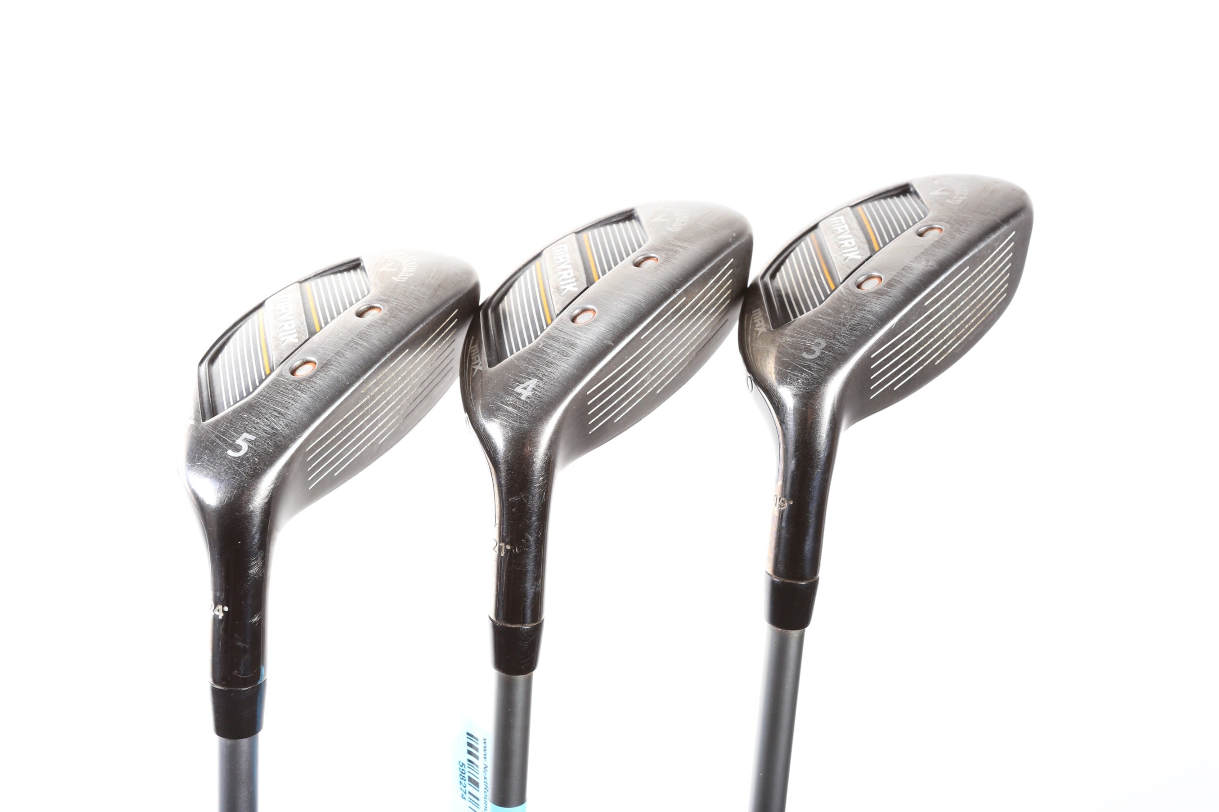 Callaway Mavrik Max Hybrid Golf Club Set - Right Handed 3H, 4H, 5H with Seniors Flex | Perfect for Senior Golfers & High Handicap Players | Improve Your Long Game on the Fairway