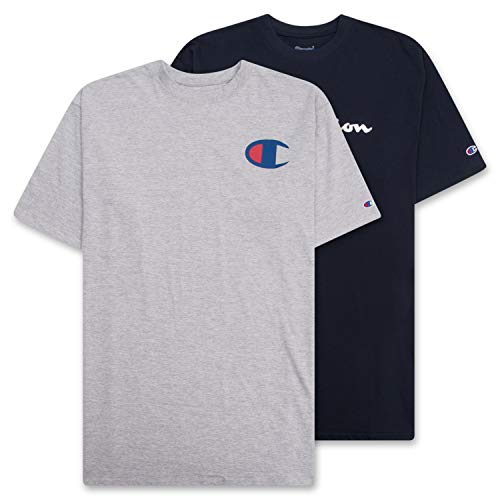 Navy Heather Grey