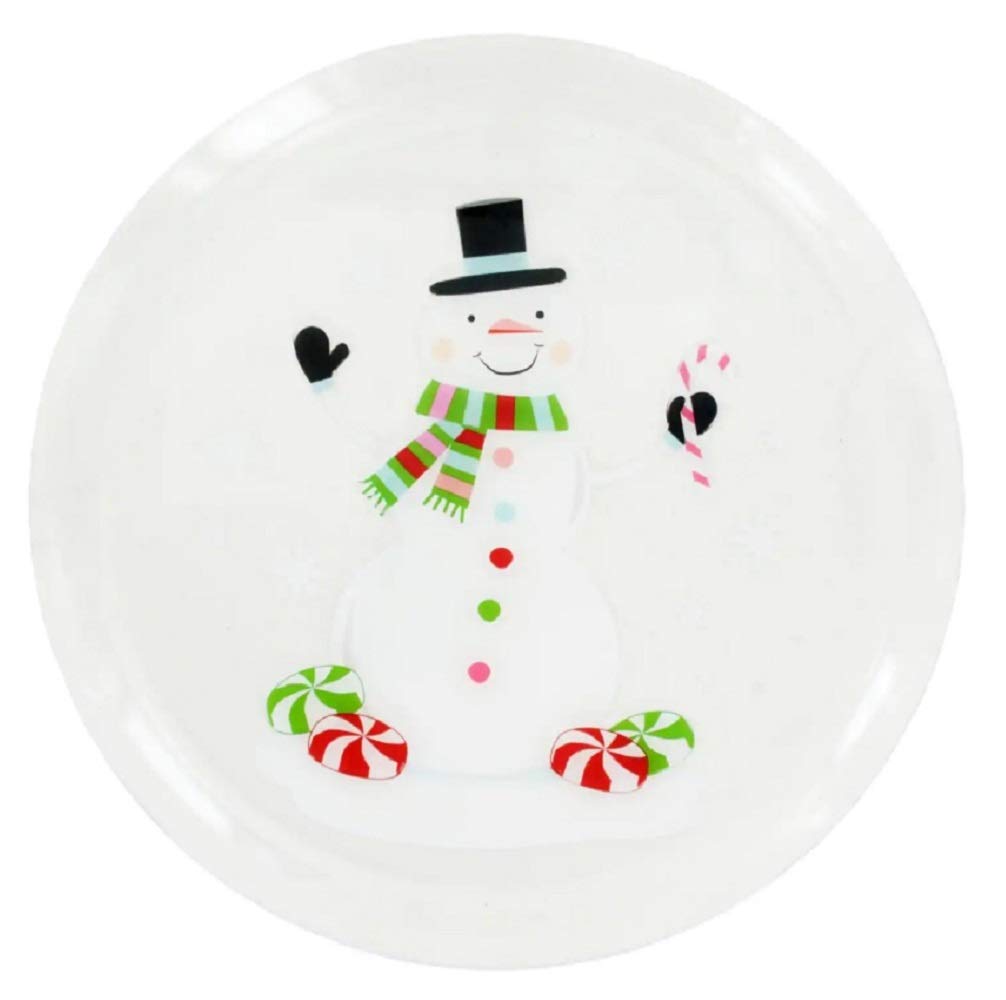 Snowman Cookie Tray for Christmas Baking & Decorating