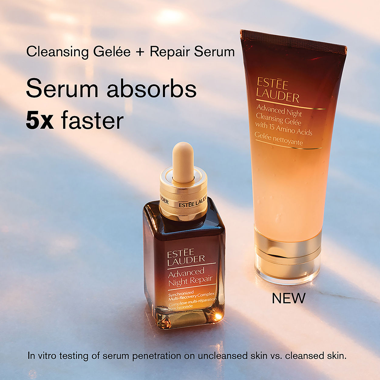 Advanced Night Cleansing Gelée with 15 Amino Acids - Gentle Face Wash for Oily & Sensitive Skin | Perfect for Evening Skincare Routine & Deep Pore Cleansing