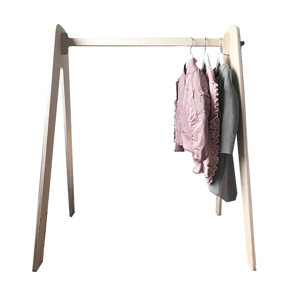 XUXUWA Heavy Duty Clothing Rack with Tidy Rails - 110x51x105cm Garment Organizer, Coat & Clothes Storage Shelves (White) - Perfect for Bedroom, Closet, Laundry Room & Small Space Organization