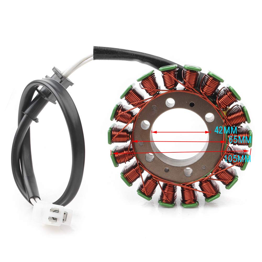 Yamaha YZF R1 1999-2001 Magneto Stator Coil Replacement - High Performance Electrical Part for Motorcycle Engine Repair & Maintenance - Perfect for DIY Fixes and Professional Mechanics