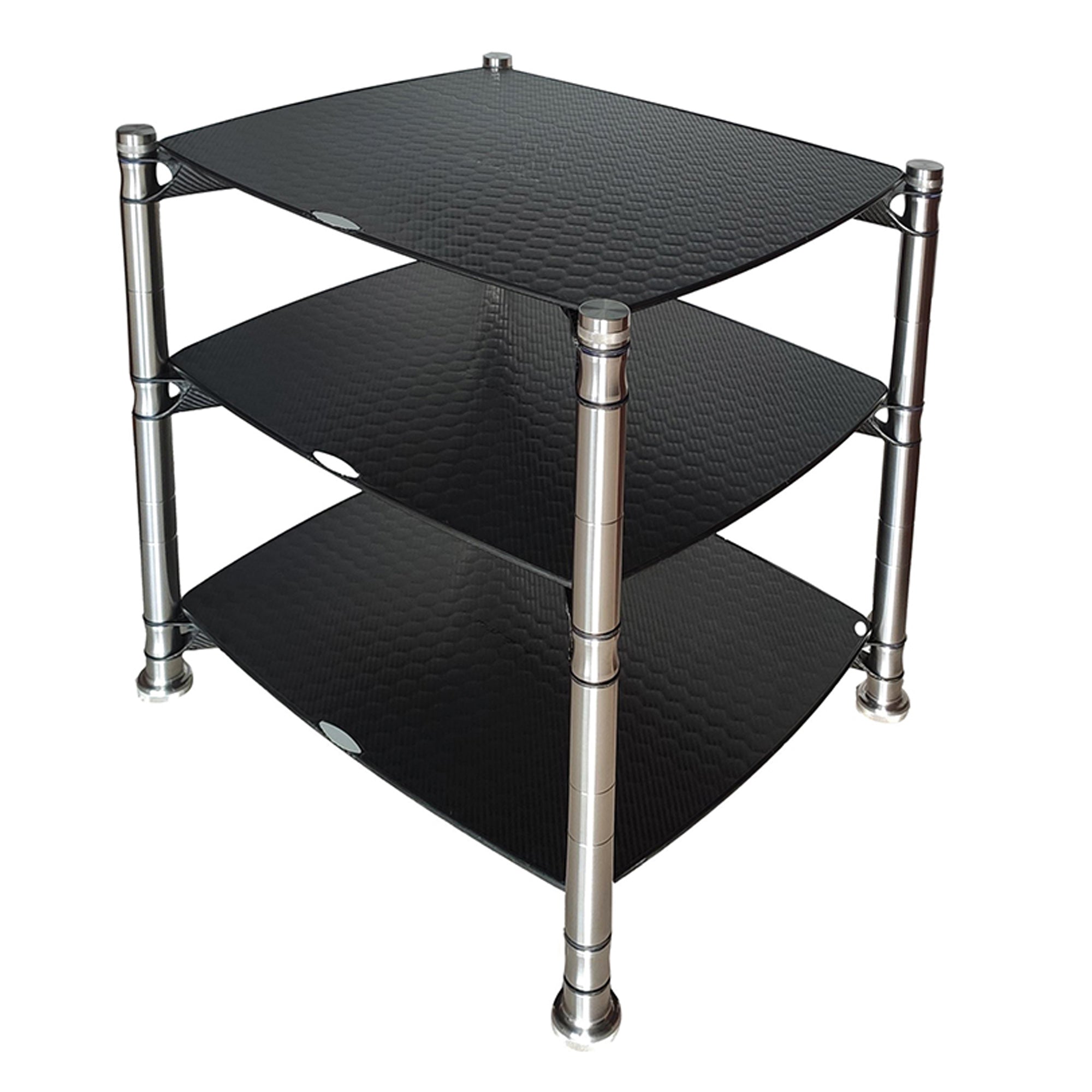 Bassocontinuo Aeon X Equipment Rack - Premium Audio Rack for Studio & Home Theater - Perfect for DJs, Audiophiles & Music Producers