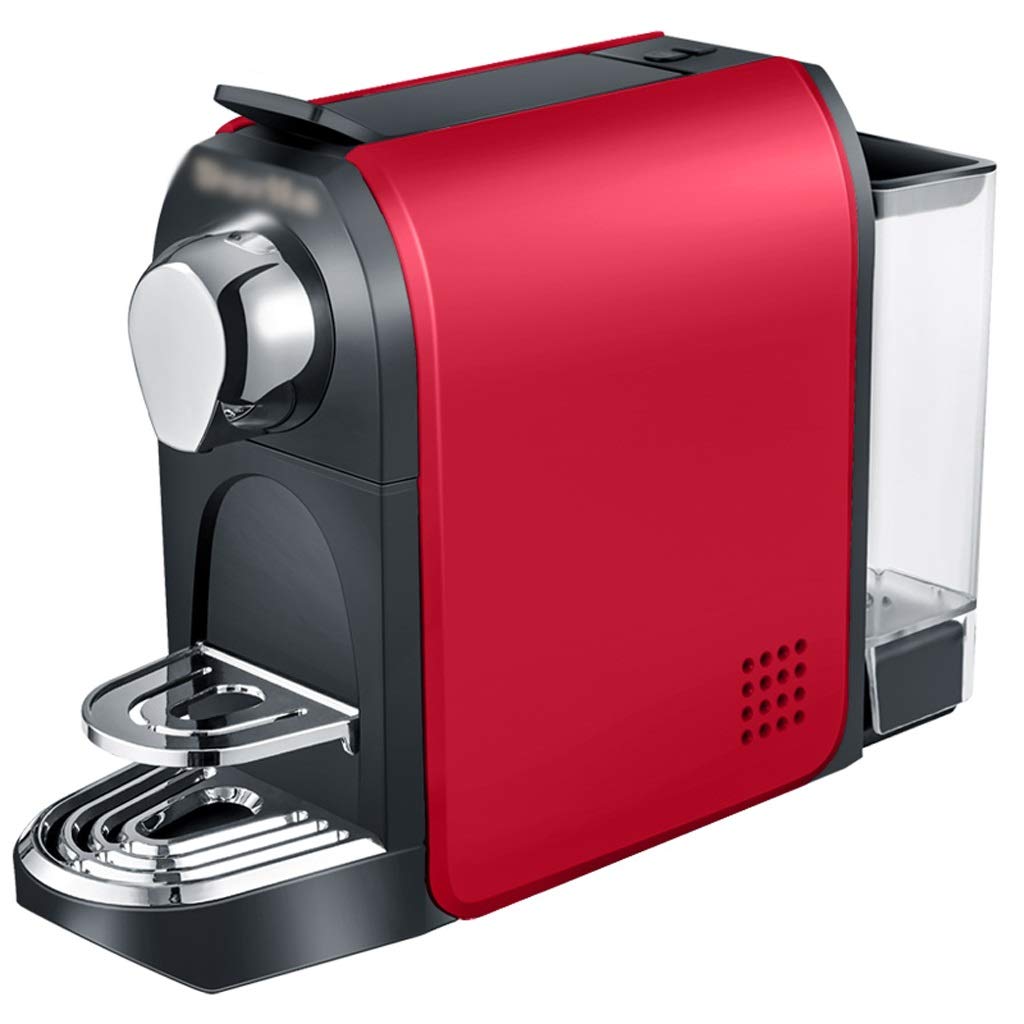 **Smart Capsule Coffee Machine - Fully Automatic Espresso Maker for Home, Office & Kitchen - Portable One-Touch Operation - Multicolor Options (Red) - Perfect for Daily Brewing, Gifts & Small Spaces**