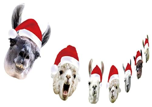 Llama & Alpaca Xmas Garland