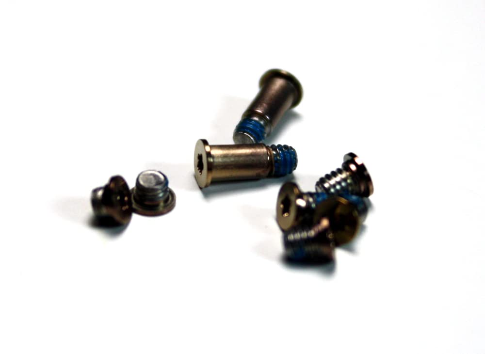Gold Replacement Bottom Screws (8 Pack) for Apple MacBook A1534 - Perfect for DIY Repairs & Laptop Maintenance