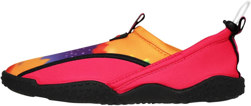 NORTY Wave Aqua Sock Water Shoes for Women - Quick-Dry Swim & Beach Shoes with Non-Slip Sole - Lightweight Water Socks for Swimming, Surfing, Kayaking and Water Sports