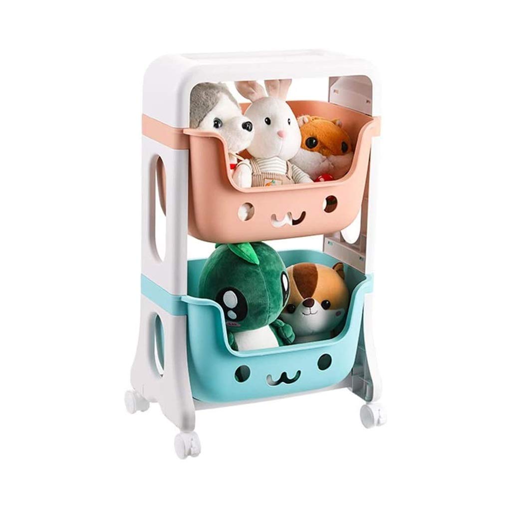Adjustable Floor-to-Ceiling Bookshelf - 2-Tier Office Shelves & Kids Toy Storage Organizer - Multi-Purpose Snack Rack for Home Organization - Perfect for Playrooms, Bedrooms & Living Rooms
