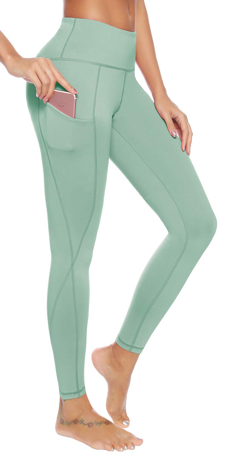 High Waisted Leggings for Women with Pockets - Stretchy Yoga Workout Pants, Buttery Soft & Comfortable - Perfect for Gym, Running, Yoga & Everyday Wear