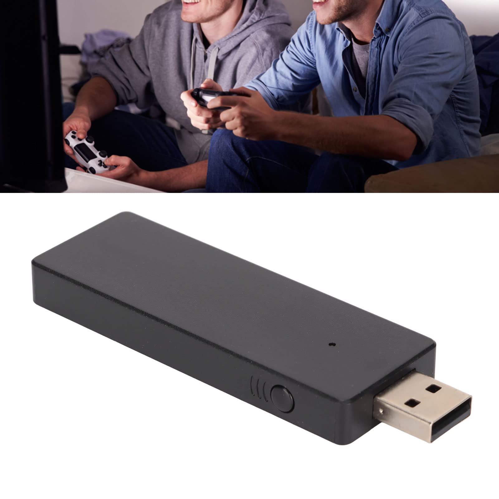 Wireless USB Receiver for Gaming Controller - Windows 7/8/10 PC & Laptop - Easy Setup for Gaming