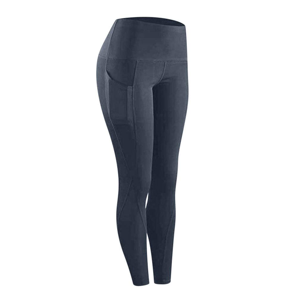 Best Women's Workout Leggings with Pockets - High Waist Yoga Running Pants for Athletic Fitness & Sports | Gym, Jogging, Lounge & Daily Wear