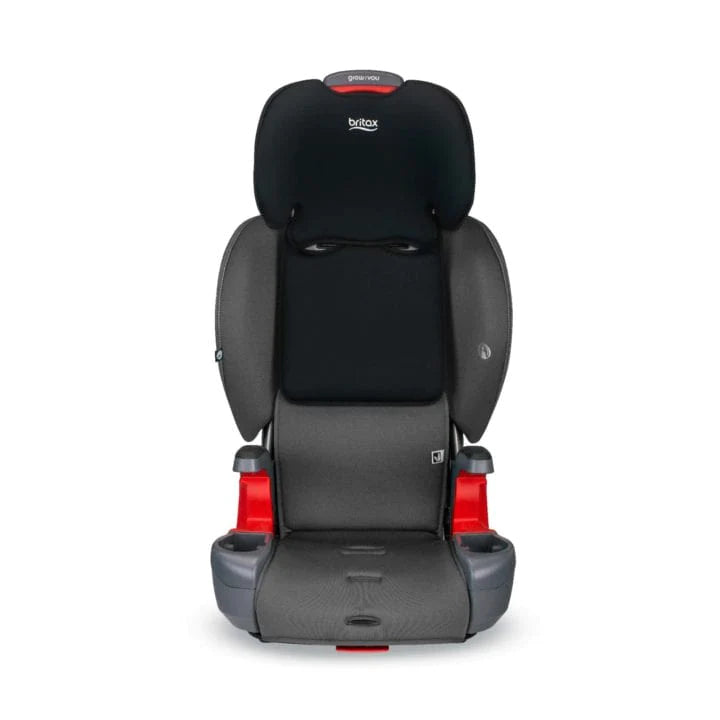 Britax Grow with You Booster Car Seat - Safe & Comfortable for Kids 4-12 Years - Perfect for School, Travel & Road Trips