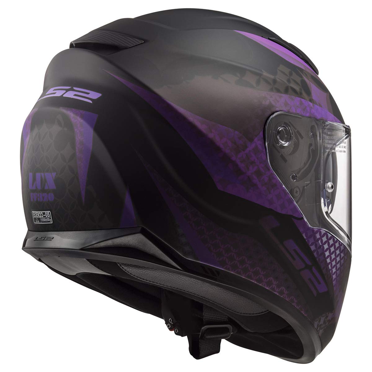 LS2 Full Face Motorcycle Helmet - DOT Certified Street Bike Helmet for Men & Women - Lightweight & Comfortable for Urban Commuting & Long Rides