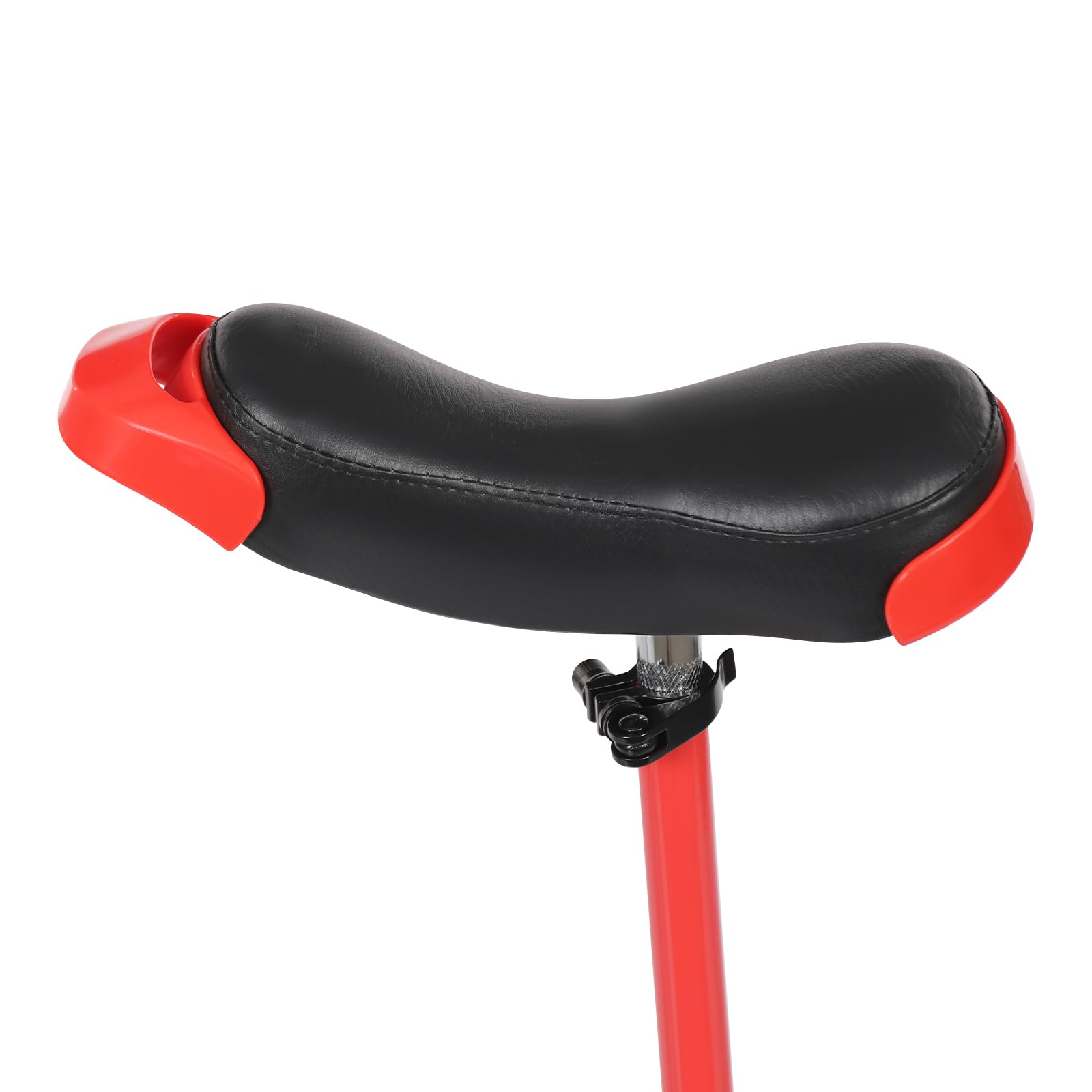 24 Inch Unicycle for Adults - Adjustable Height 32''-37'' with 2 Pedals, 440.9lbs Weight Capacity - Perfect for Outdoor Cycling, Indoor Balance Training & Commuting