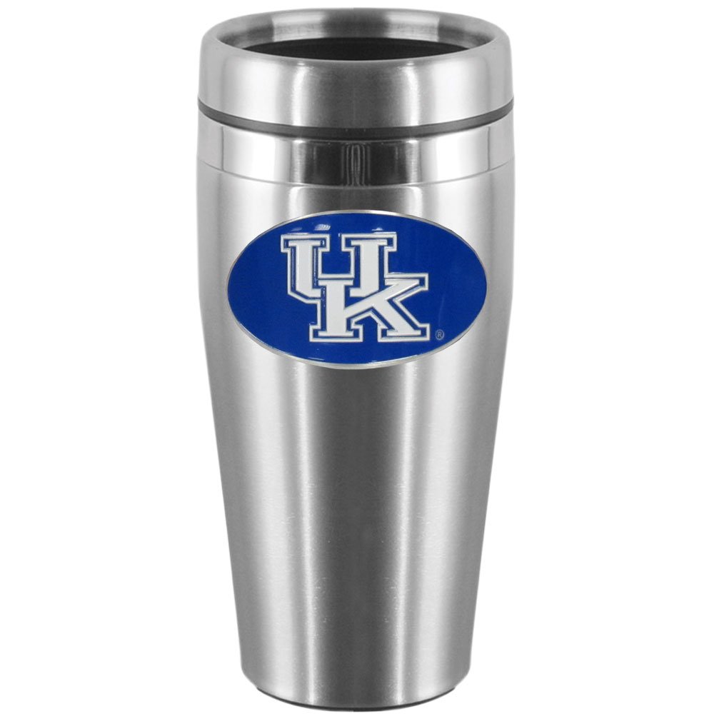 NCAA Insulated Stainless Steel Travel Mug - 20oz Leak-Proof Coffee Tumbler with Handle for Hot & Cold Drinks - Perfect for Commuting, Camping, and Office Use