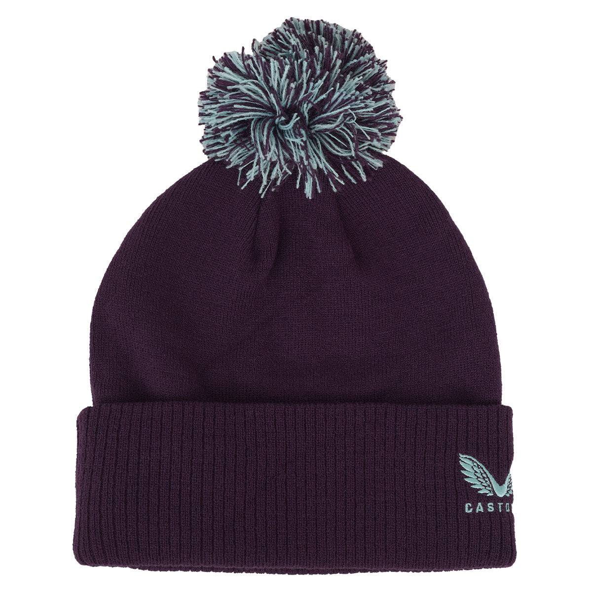 ECB Training Bobble Hat - Warm Winter Knit Beanie for Men & Women - Perfect for Running, Hiking, and Outdoor Sports