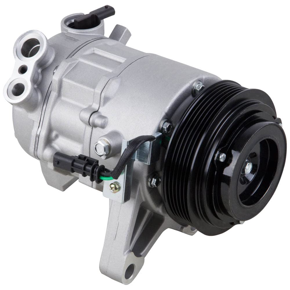 New AC Compressor & A/C Clutch for 2016-2017 Chevy Equinox & GMC Terrain - BuyAutoParts 60-04627NA | Perfect for Summer Cooling & HVAC System Repair