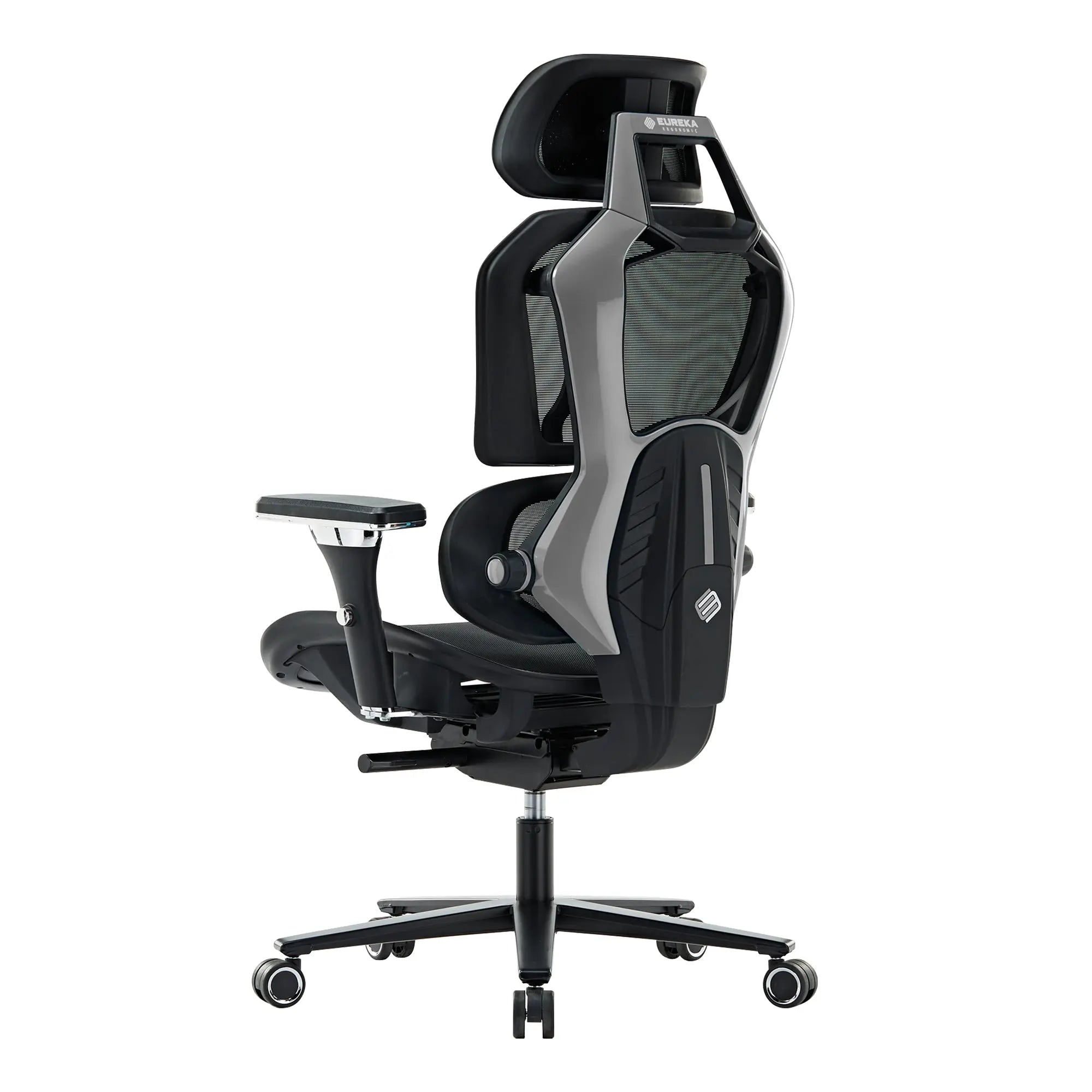 Typhon Hybrid Ergonomic Gaming Chair - Adjustable Lumbar Support & Headrest for PC, Office & Console Gaming - Comfortable Racing Style Chair for Long Hours of Work or Play