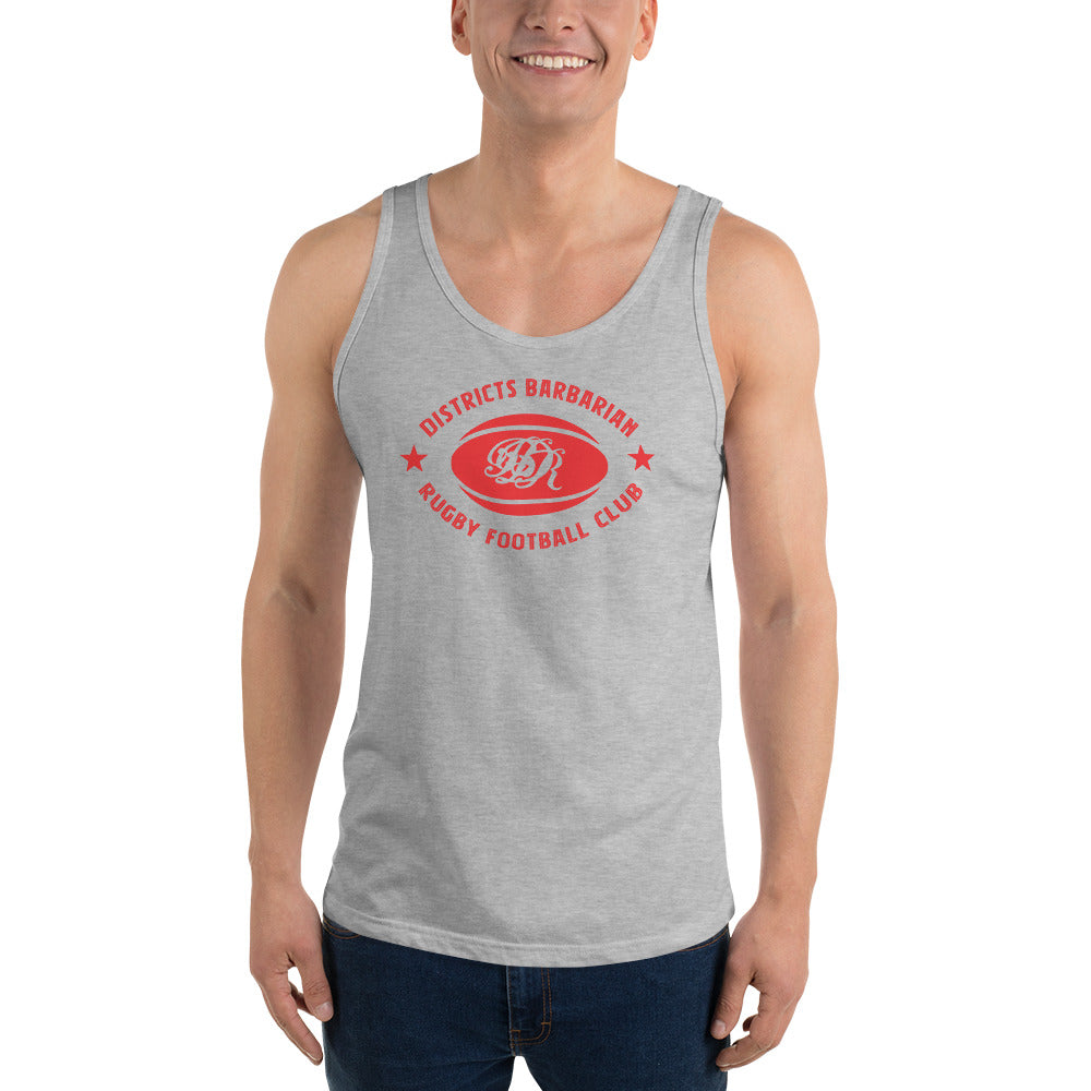 Districts Barbarian RFC Classic Tank Top for Men - Breathable & Comfortable Workout Shirt - Perfect for Gym, Running & Casual Wear