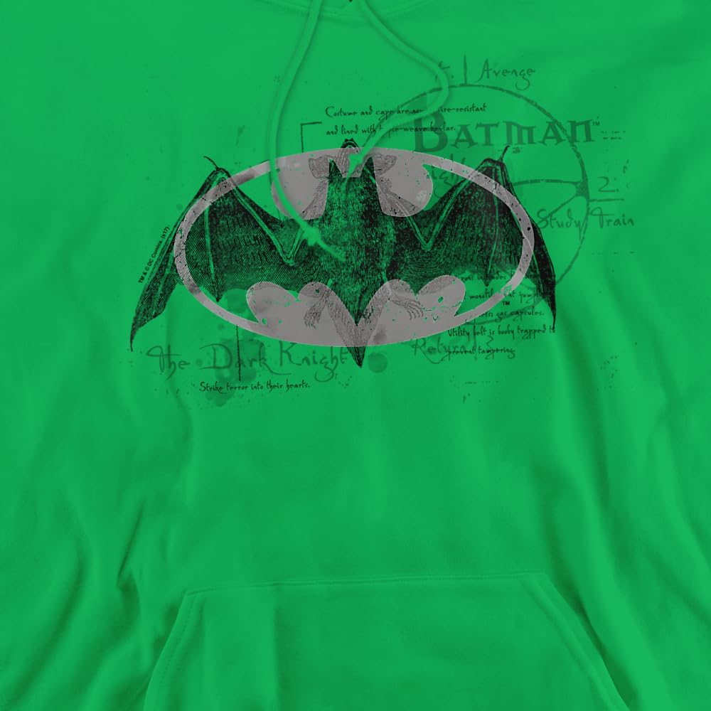 Trevco Batman Arcane Logo Unisex Hoodie for Men & Women - Cozy Pullover Sweatshirt for Casual Wear, Cosplay & Superhero Fans