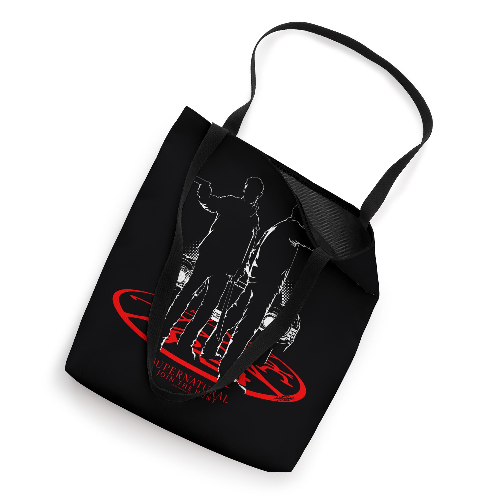 Supernatural Silhouettes Tote Bag - Stylish & Durable Canvas Tote for Women | Perfect for Shopping, Beach, Work & Everyday Use