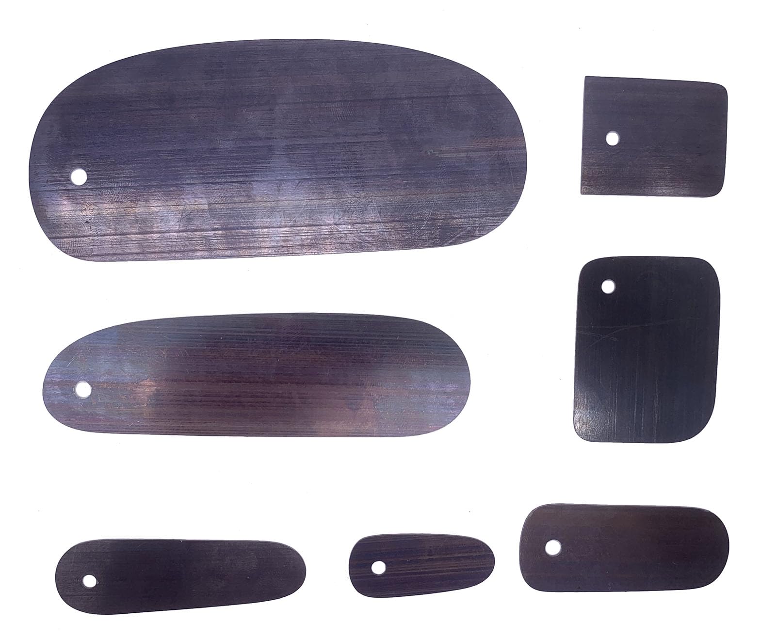 14-Piece Steel Violin Scraper Set - Professional Violin Fingerboard Scrapers & Luthier Tools for Woodworking Projects - Perfect for Violin Making, Repair, and DIY Instrument Crafting