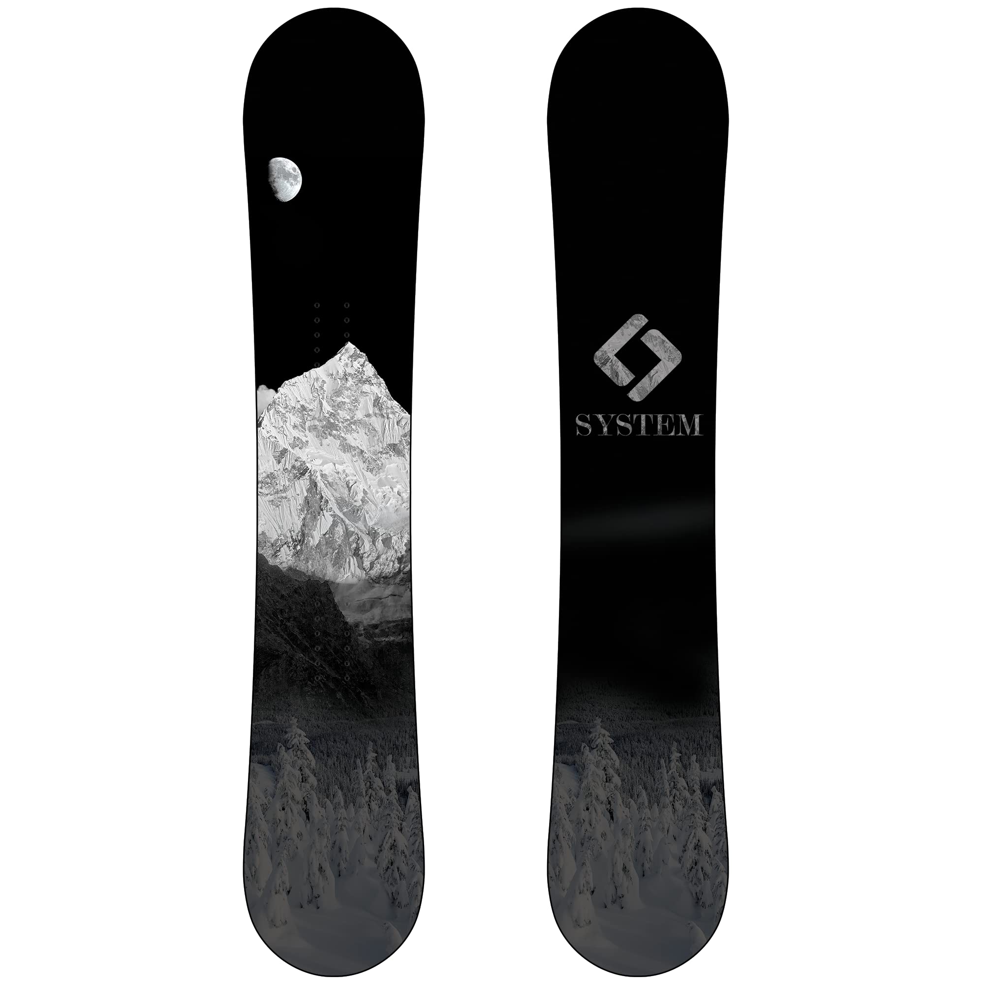 2025 CRCX Men's Snowboard - All-Mountain Freestyle System MTN Snowboard for Powder & Park Riding | Perfect for Backcountry Adventures & Resort Slopes