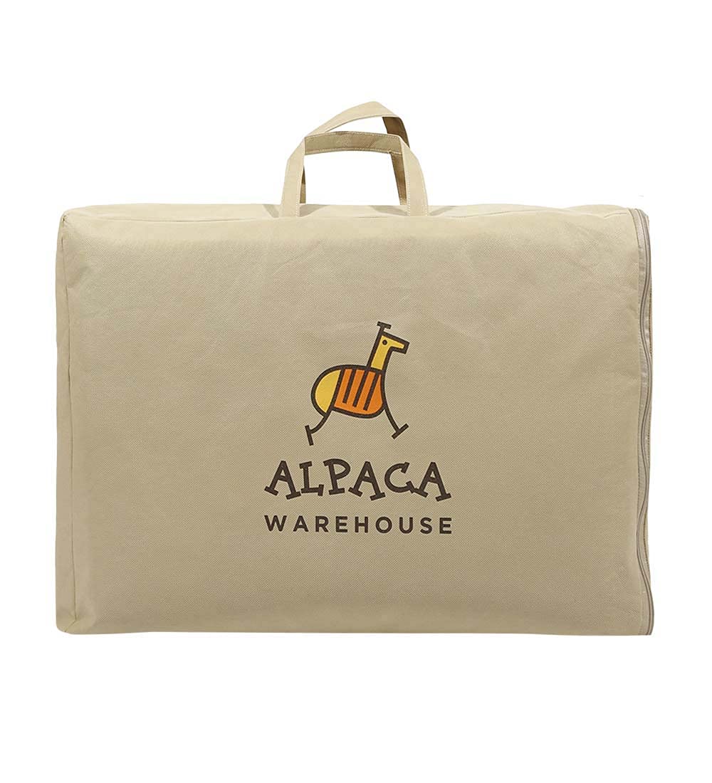 Premium Alpaca Wool Blanket - Heavyweight, Ultra Soft, Queen Size - Dark Gray Solid Color - Perfect for Camping, Hiking, Home & Office Use