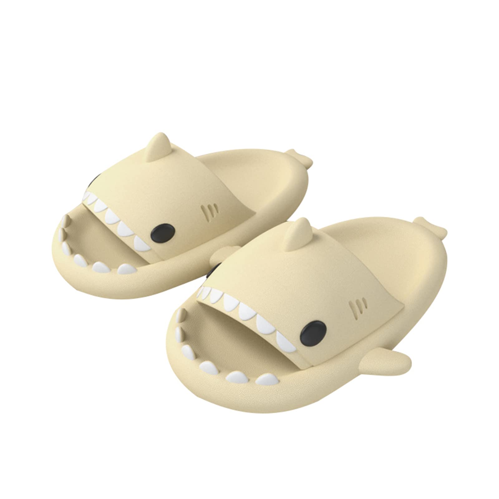 Shark Slippers for Women & Men - Cute Anti-Slip Open Toe Slides with Lightweight Sole for Summer, Beach, Pool & Casual Wear - Comfortable Novelty Sandals for Indoor & Outdoor Use