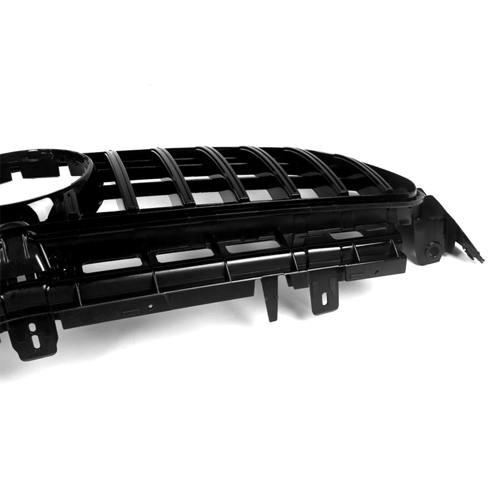 Premium Black Front Grille for Mercedes Benz W213 E250 E350 E400 (2017-2020) | Direct Fit Replacement | Enhances Style & Aerodynamics | Perfect for Upgrades & Customization