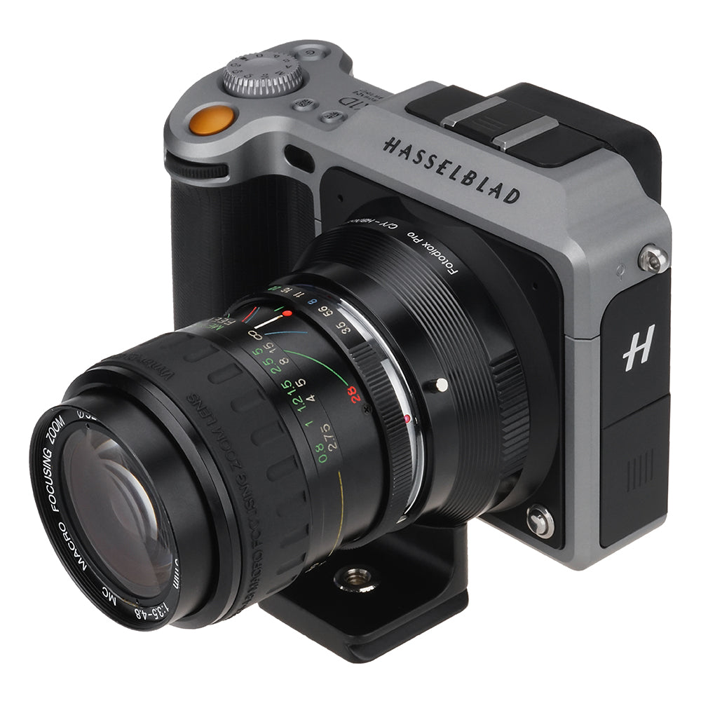 Fotodiox Pro Lens Adapter - Contax/Yashica CY to Hasselblad XCD Mount Adapter for SLR Lenses | Compatible with Digital Cameras | Perfect for Professional Photography & Videography
