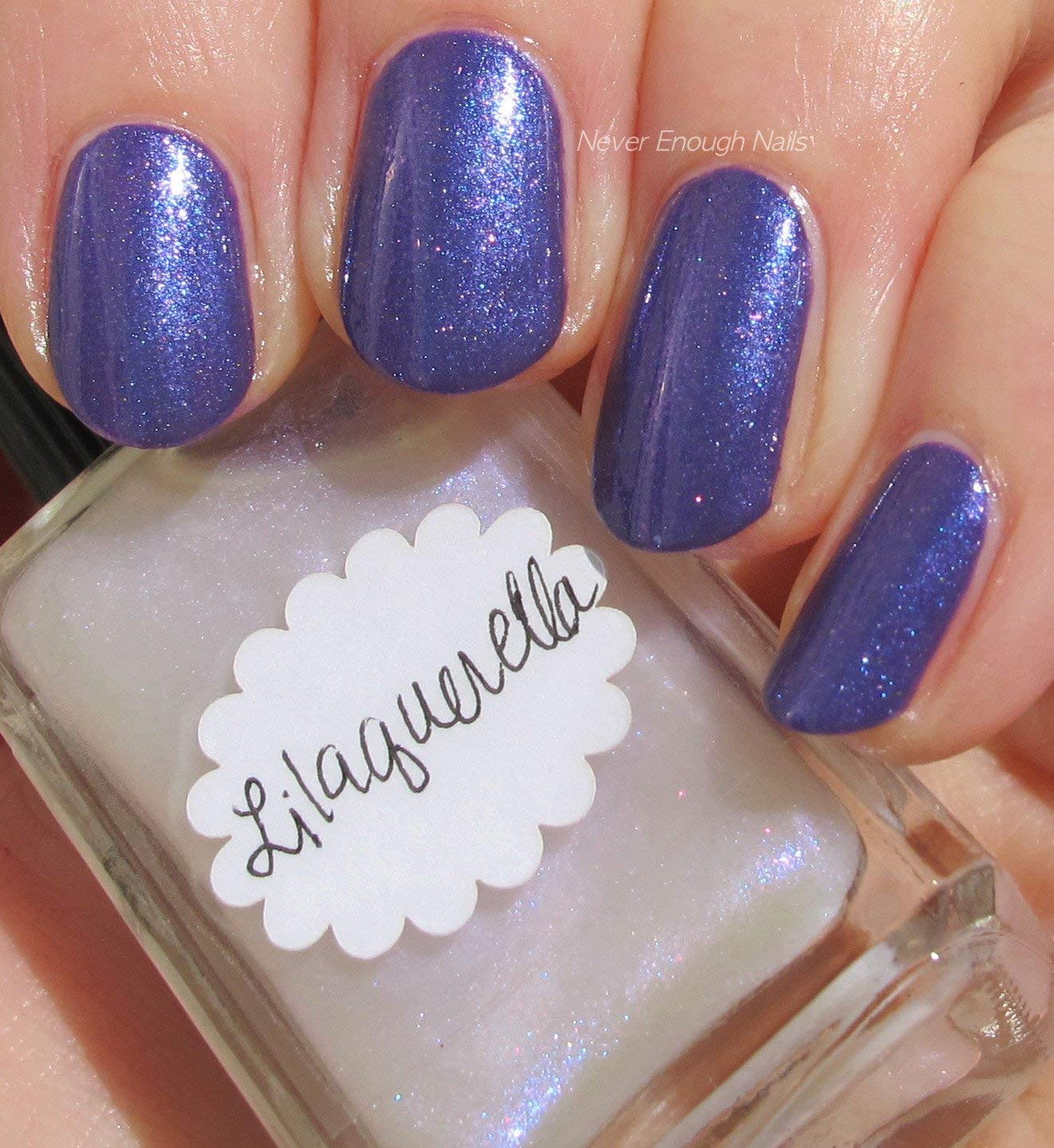 Lilac Topper Nail Polish - Long Lasting Vegan Nail Lacquer for Gel Manicures | Perfect for Spring Nail Art & Special Occasions