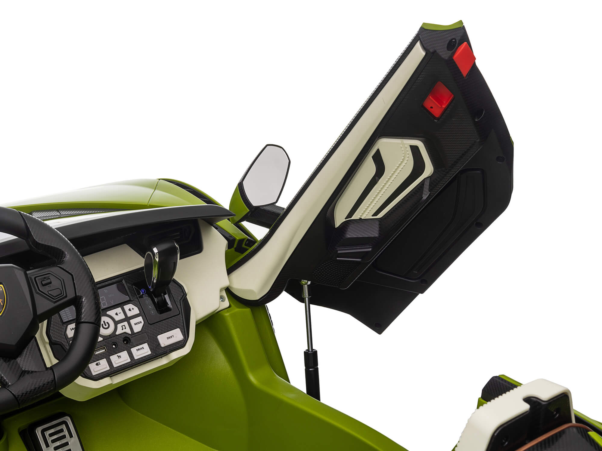 24V Lamborghini Sian Kids Electric Ride-On Car with Parent Remote Control - Green Two-Seater Toy Vehicle for Boys & Girls | Perfect for Birthday Gifts, Outdoor Play & Indoor Fun