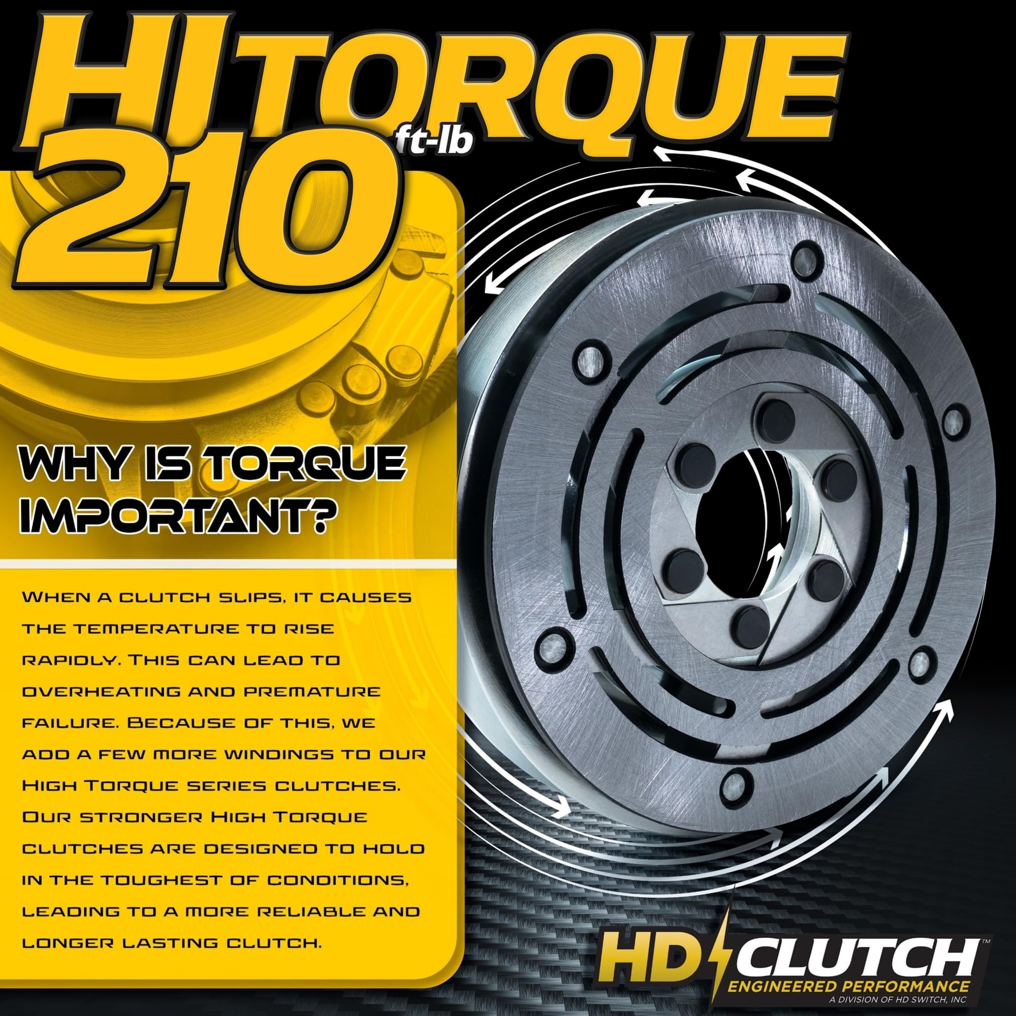 High Torque HD Switch BIG Bearing Billet PTO Clutch 116-1620 116-1604 for Exmark Toro Lazer Z AS E S X Series, Pioneer Quest Z-Master G3 3000-6000 - Perfect for Commercial Lawn Mowers & Landscaping Equipment