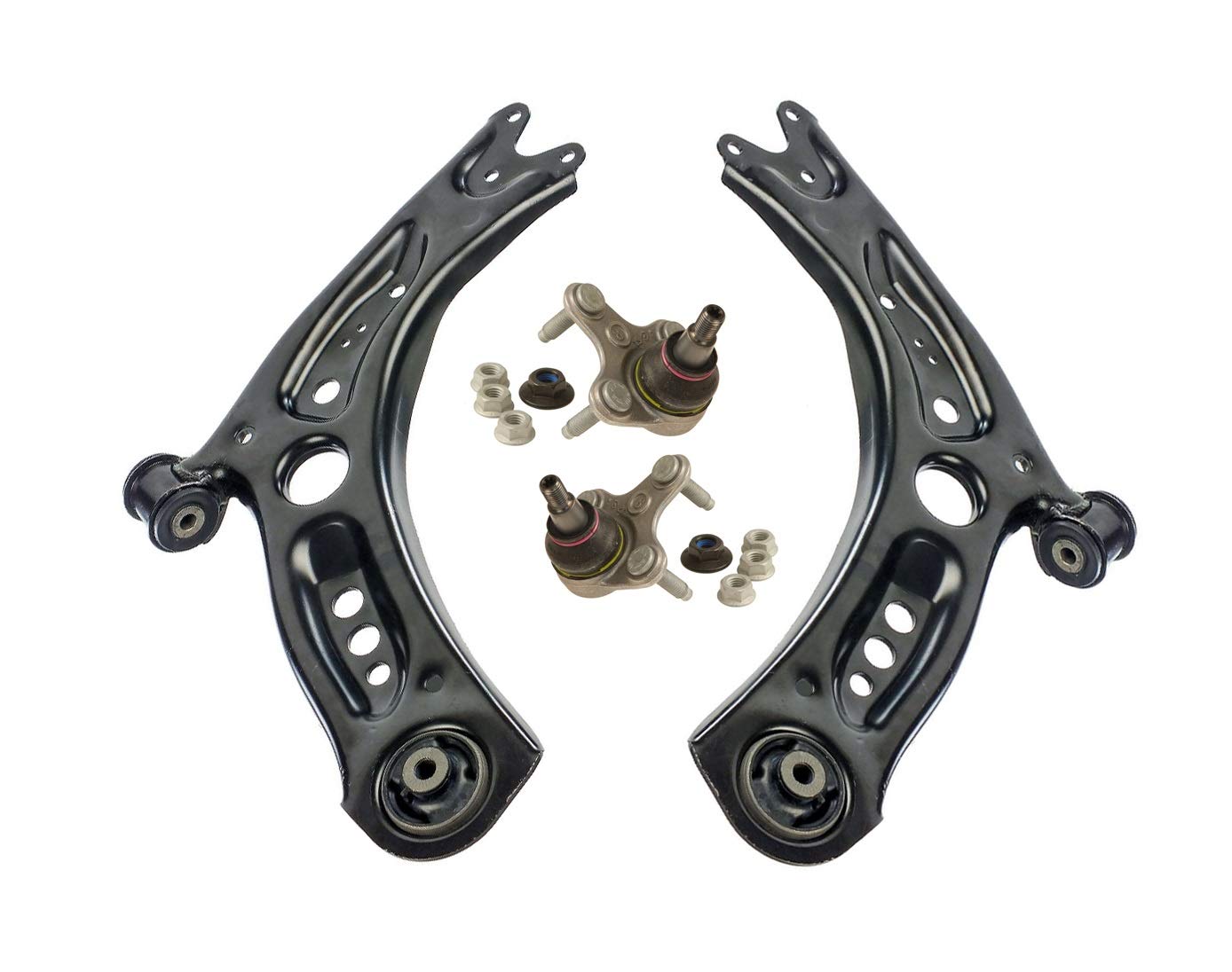 Lemforder Front Suspension Control Arm Kit - Compatible with Audi A4 A5 Q5 & Volkswagen Passat Jetta - Durable Replacement for Smooth Ride & Precise Handling - Perfect for Daily Commuting & Performance Driving