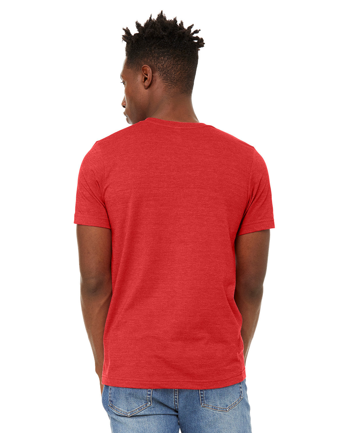 Bella + Canvas 3301C Unisex Sueded T-Shirt - Soft Comfortable Crewneck Tee for Men & Women - Perfect for Casual Wear, Gym, and Everyday Outfits