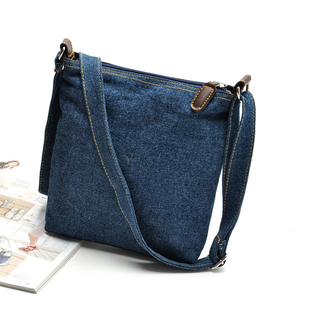 Women's Multi-Pocket Crossbody Shoulder Bag - Small Organizer Purse Wallet for Travel, Shopping & Daily Essentials