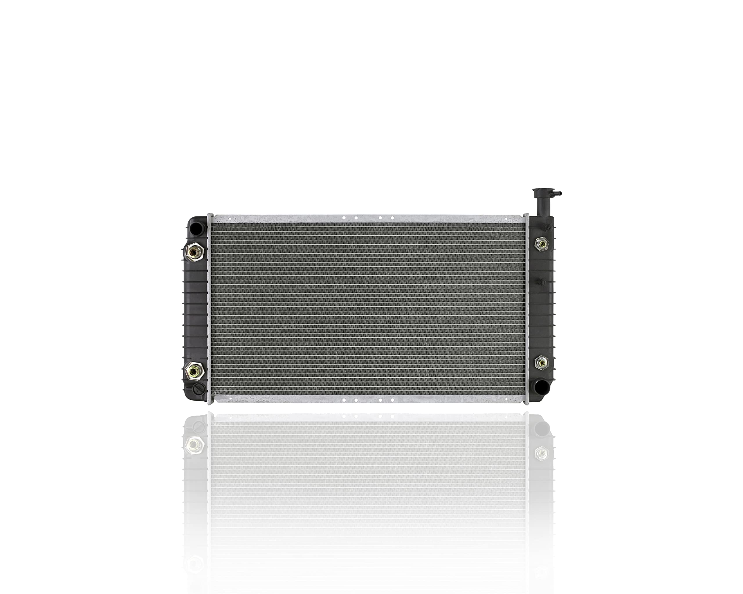 Pacific Best Inc. Replacement Radiator for 1992-1993 Chevrolet GMC Van G-Series V8 5.5L/5.7L with Engine Oil Cooler - Compatible with Part #1489 - Perfect for Engine Cooling & Overheating Prevention