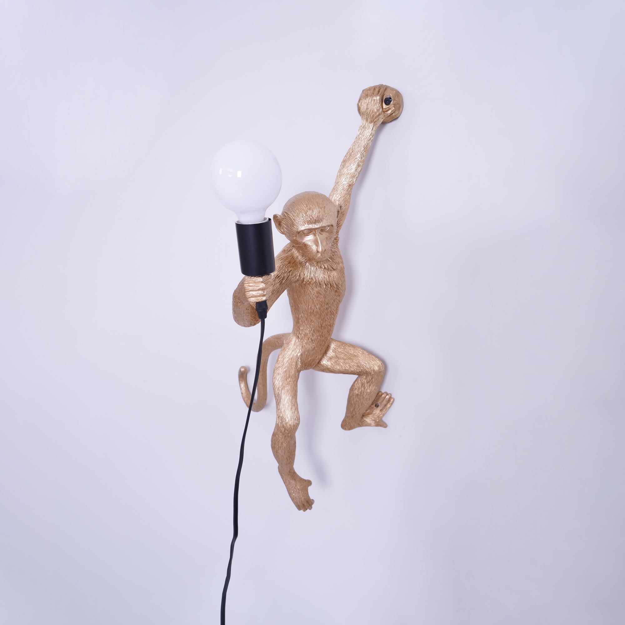 Cute Monkey Wall Lamp - LED Night Light for Kids Room, Nursery, Bedroom - Fun Animal-Themed Decor for Children's Spaces