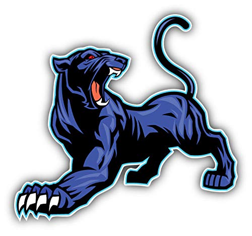 Black Panther Car Magnet - 5'' x 5'' Vinyl Flexible Magnetic Sticker for Trucks, Windows & Bumpers | Durable Decorative Mascot for Vehicles, Cool Gift for Marvel Fans & Auto Enthusiasts