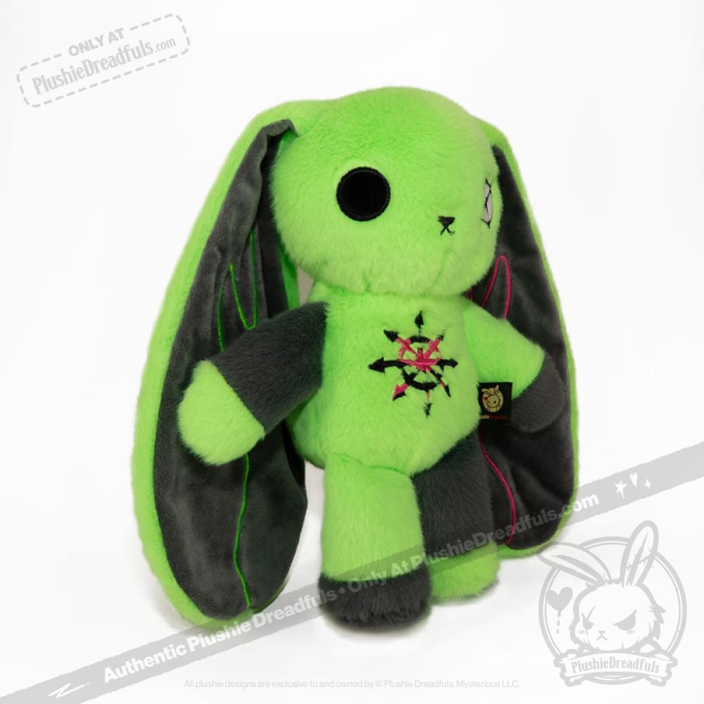 Plushie Dreadfuls ADHD Rabbit Extra Chaos Edition - Soft Stuffed Animal Toy for Kids & Adults | Perfect for Anxiety Relief, ADHD Support & Emotional Comfort